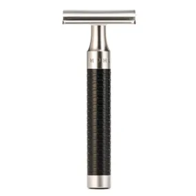 MUHLE Rocca, Stainless Steel Black, Safety Razor