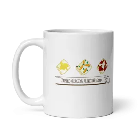 Neopets "Grab Some Omelette" White Glossy Mug