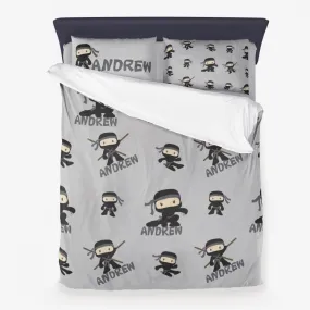 Ninja Duvet Cover Set   Pillowcase