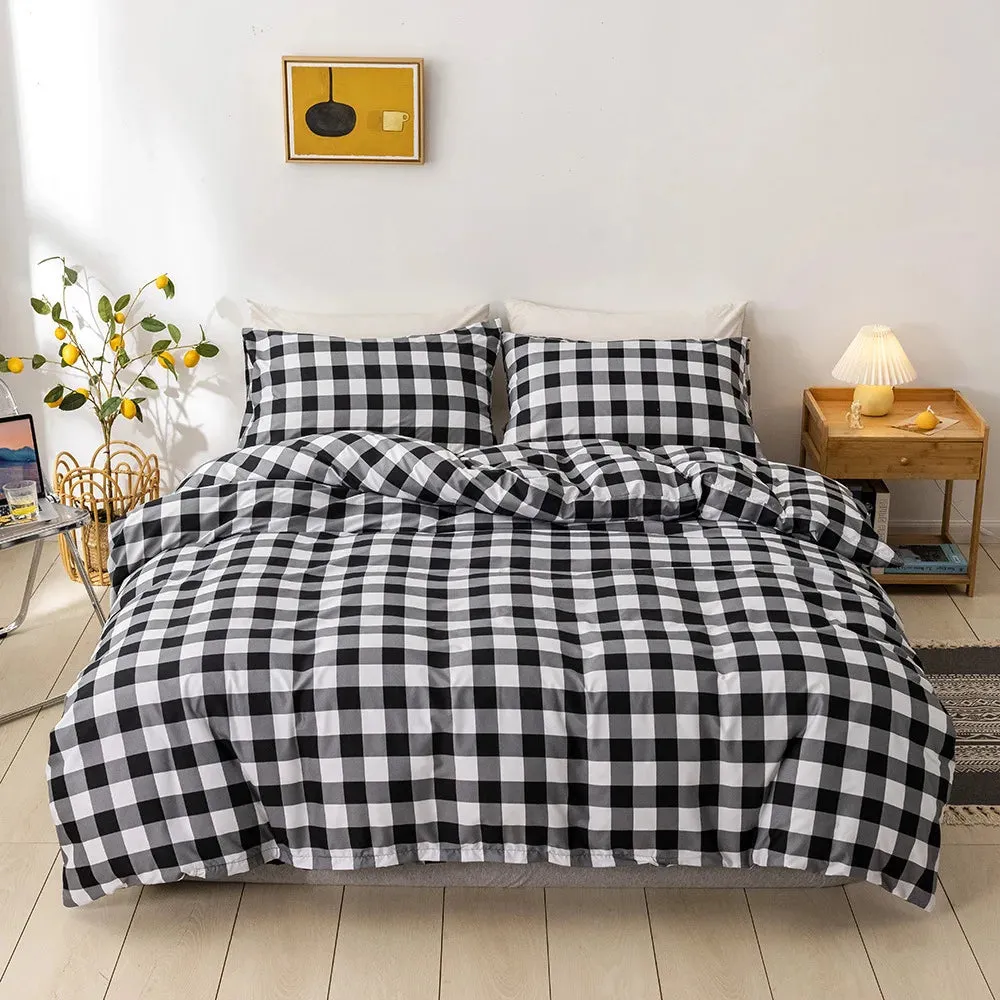 Pattern Duvet Cover King Size Home Soft Queen Quilt Cove linen