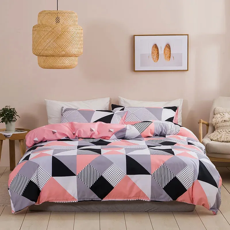 Pattern Duvet Cover King Size Home Soft Queen Quilt Cove linen