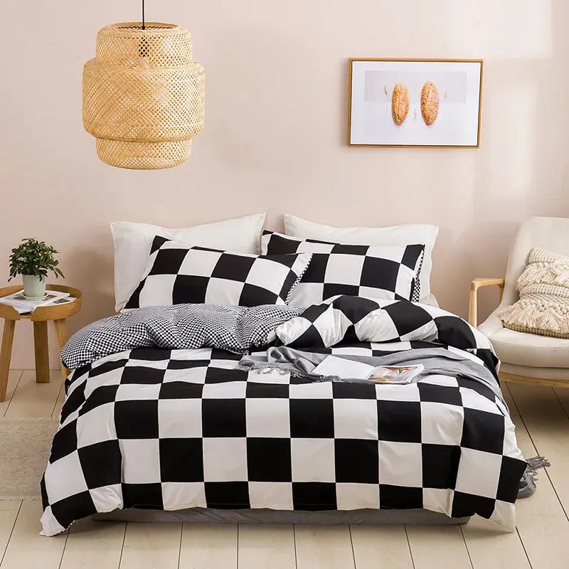 Pattern Duvet Cover King Size Home Soft Queen Quilt Cove linen