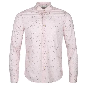 Paul Smith Wine Glass Print Shirt in Pink