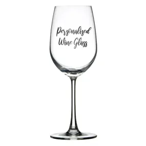 Personalised Wine Glass