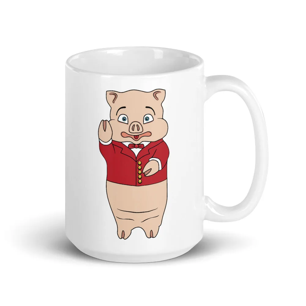 Pig   Neon Sign Mug