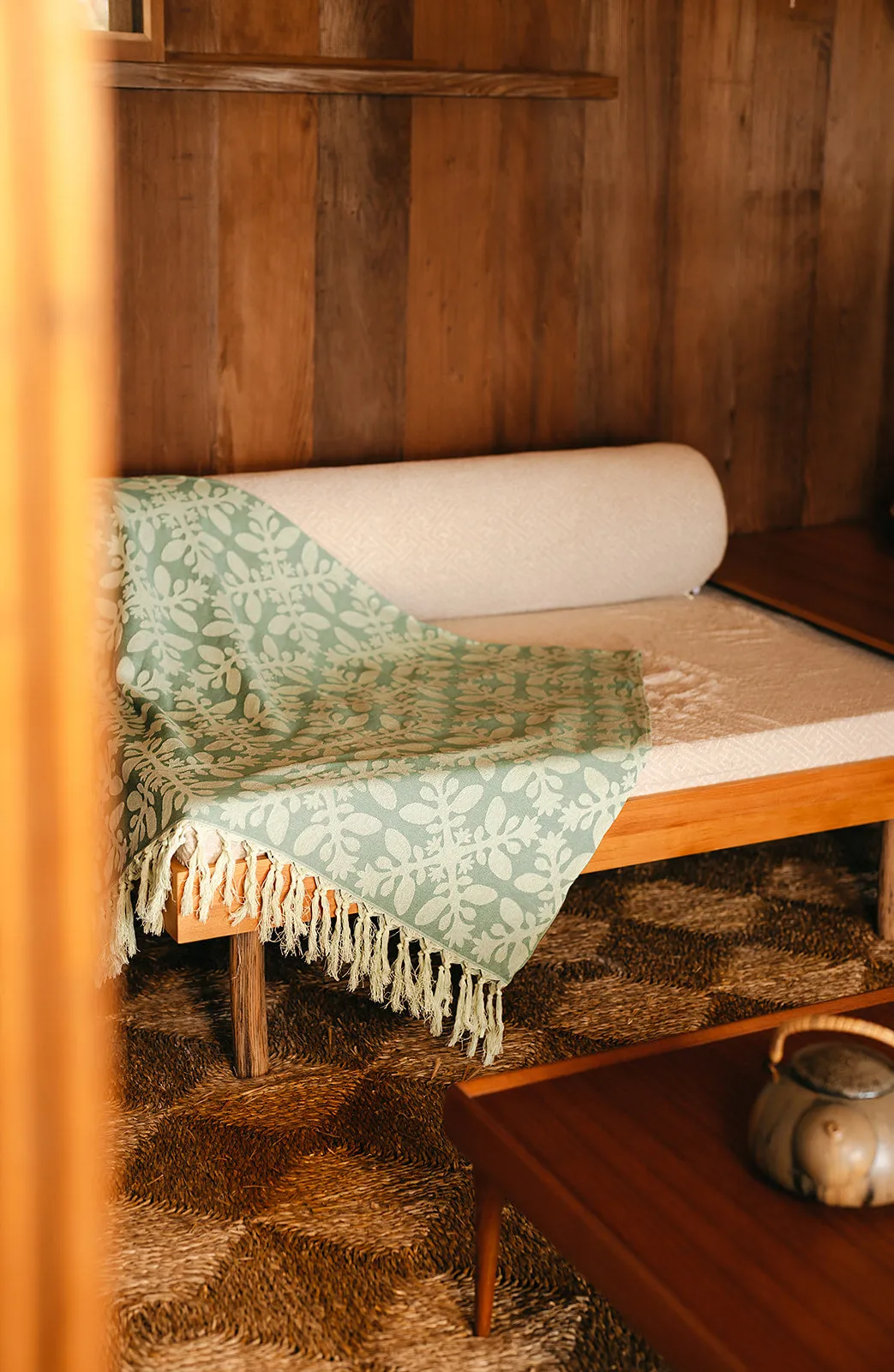 Quilt Turkish Towel Blanket - Naupaka