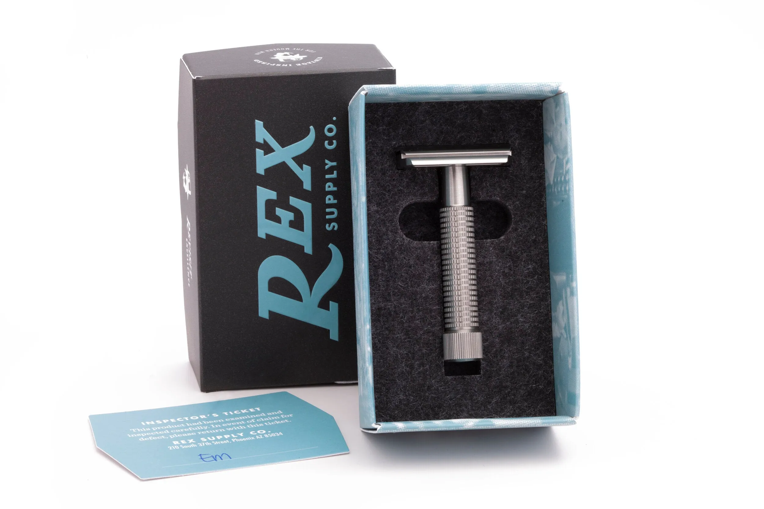 Rex Envoy Safety Razor Stainless Steel