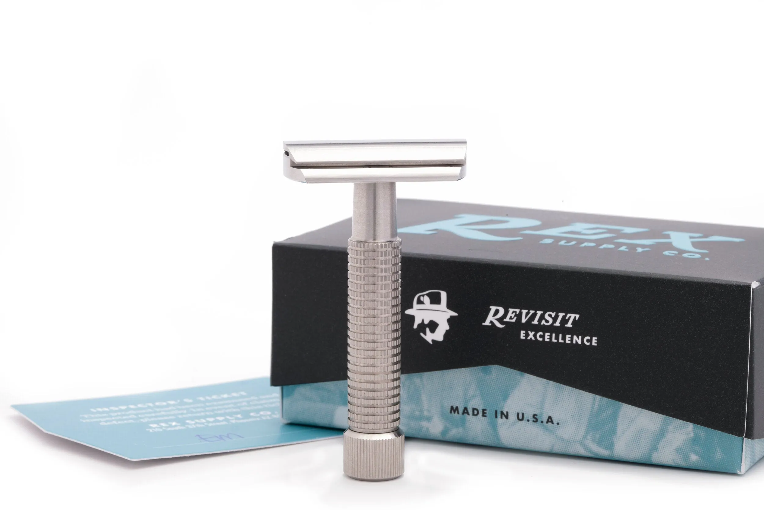 Rex Envoy Safety Razor Stainless Steel