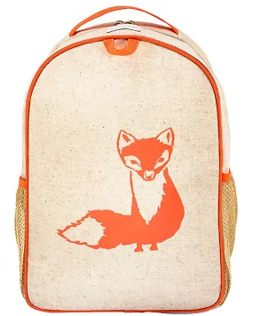 SoYoung Orange Fox Grade School Backpack