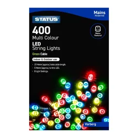 Status Varberg 400 Multi Coloured LED Indoor/Outdoor String Lights