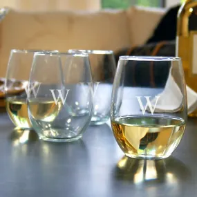 Stemless Wine Glasses (Set of 4)