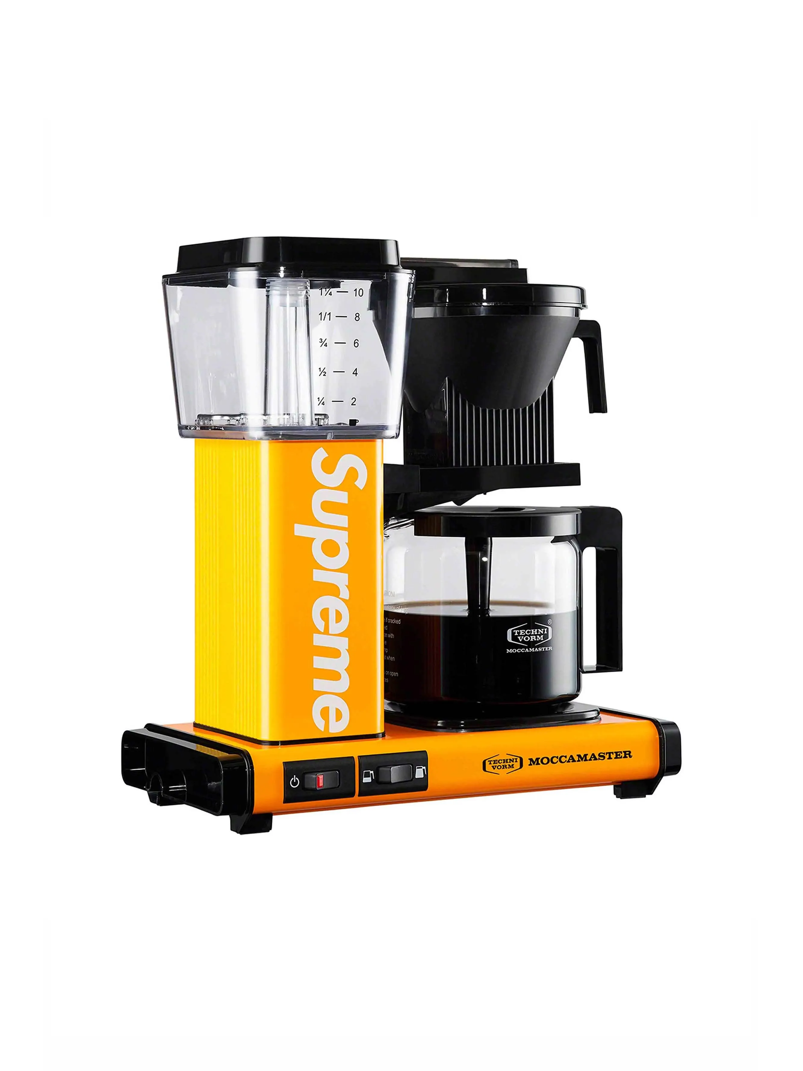 Supreme Moccamaster KBGV Select Coffee Maker Yellow (US Plug) (FW22)