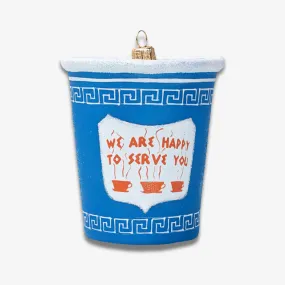 Takeaway Coffee Cup Ornament