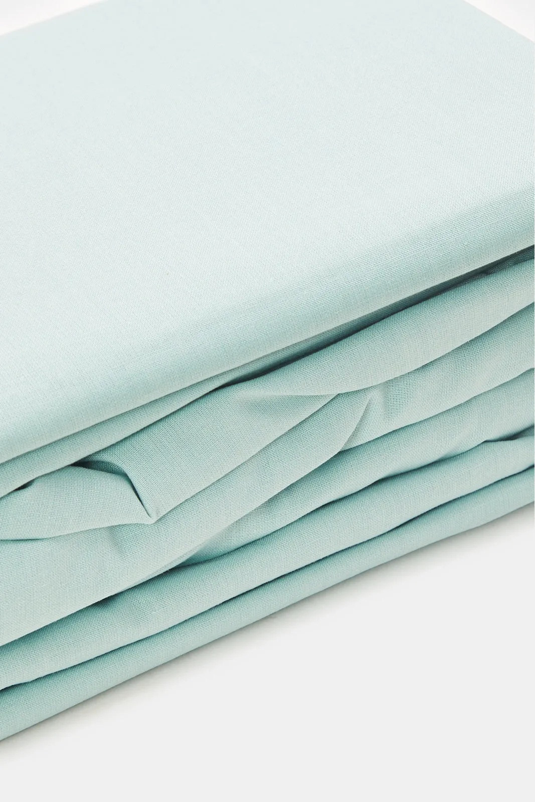 Teal Solid Fitted Sheet (Double Size)