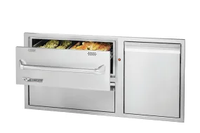 Twin Eagles 42" Warming Drawer Combo