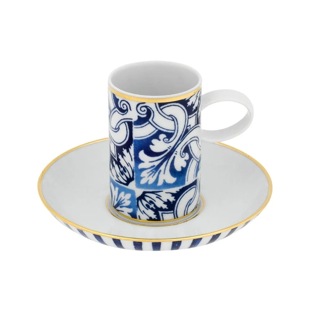 Vista Alegre Transatlântica coffee cup & saucer